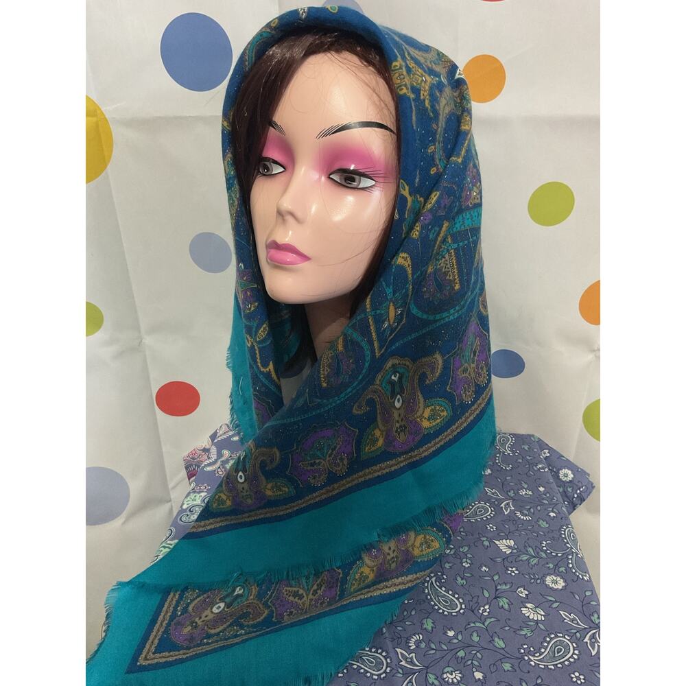 The Specialty House Polyester Scarf Vintage Made in Italy